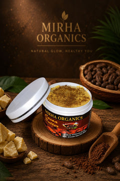 Mirha Organics Coffee &amp; Turmeric Scrub 50gram