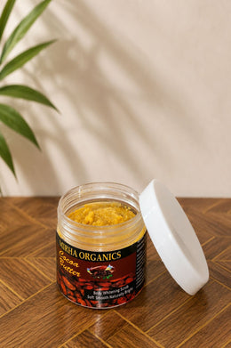 Turmeric kojic body whitening scrub - 150gram
