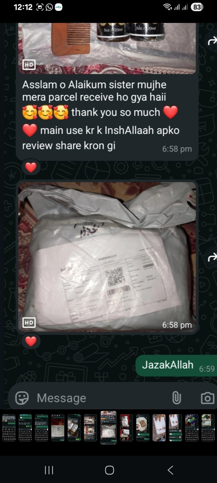 Customer feedback 37